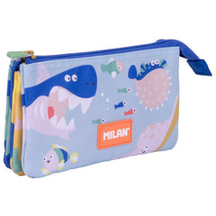 ESTUCHE 5 COMPARTIMENTOS SERIE ESPECIAL BLUE ODYSSEY | MILAN DISEÑO