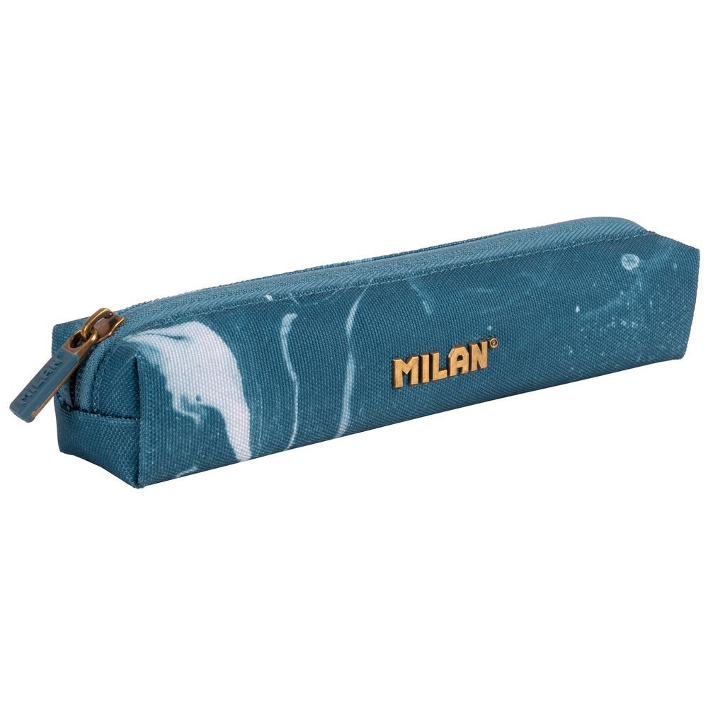 ESTUCHE MINI REDONDO SERIE LAVA AZUL | MILAN DISEÑO
