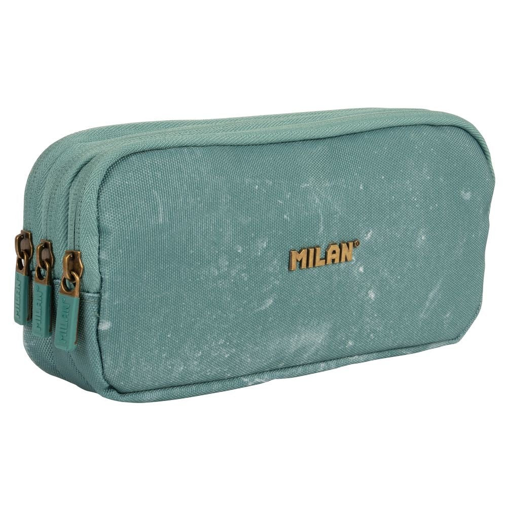 ESTUCHE 3 CREMALLERAS SERIE LAVA VERDE | MILAN DISEÑO Imagen principal del producto