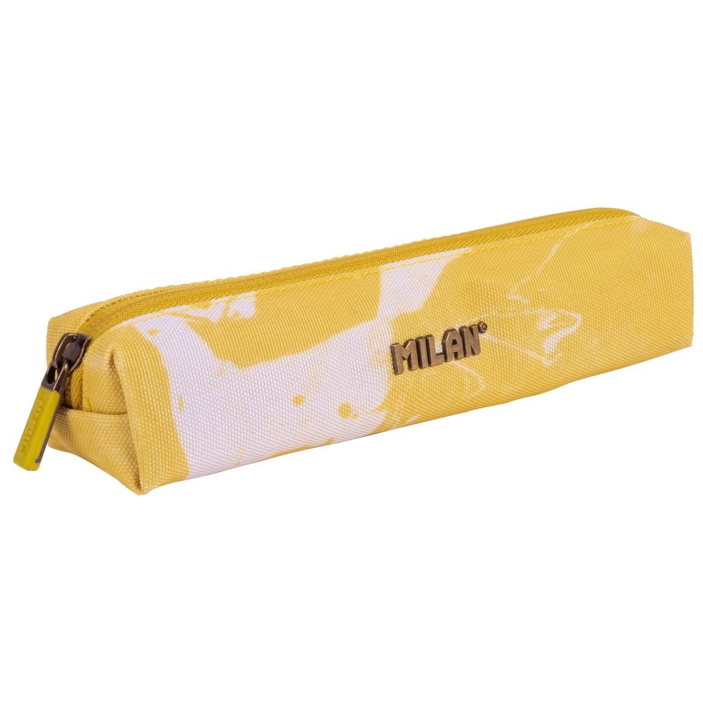 ESTUCHE MINI REDONDO SERIE LAVA AMARILLO | MILAN DISEÑO