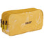 Estuche 3 Cremalleras Serie Lava Amarillo Milan Diseño
