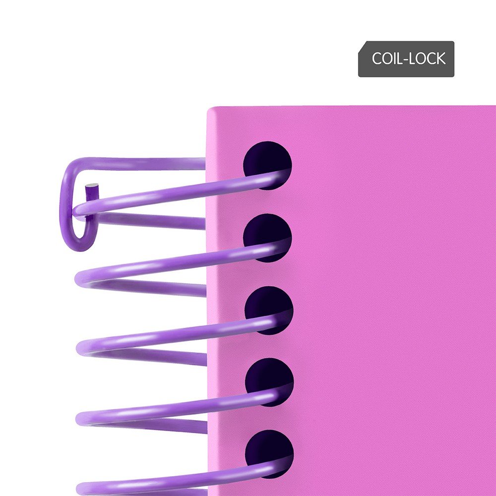 Cuaderno A4 espiral Milan Sunset amarillo 90h