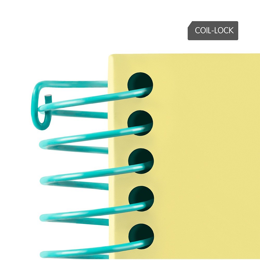 Cuaderno A4 espiral Milan Sunset rosa 90h