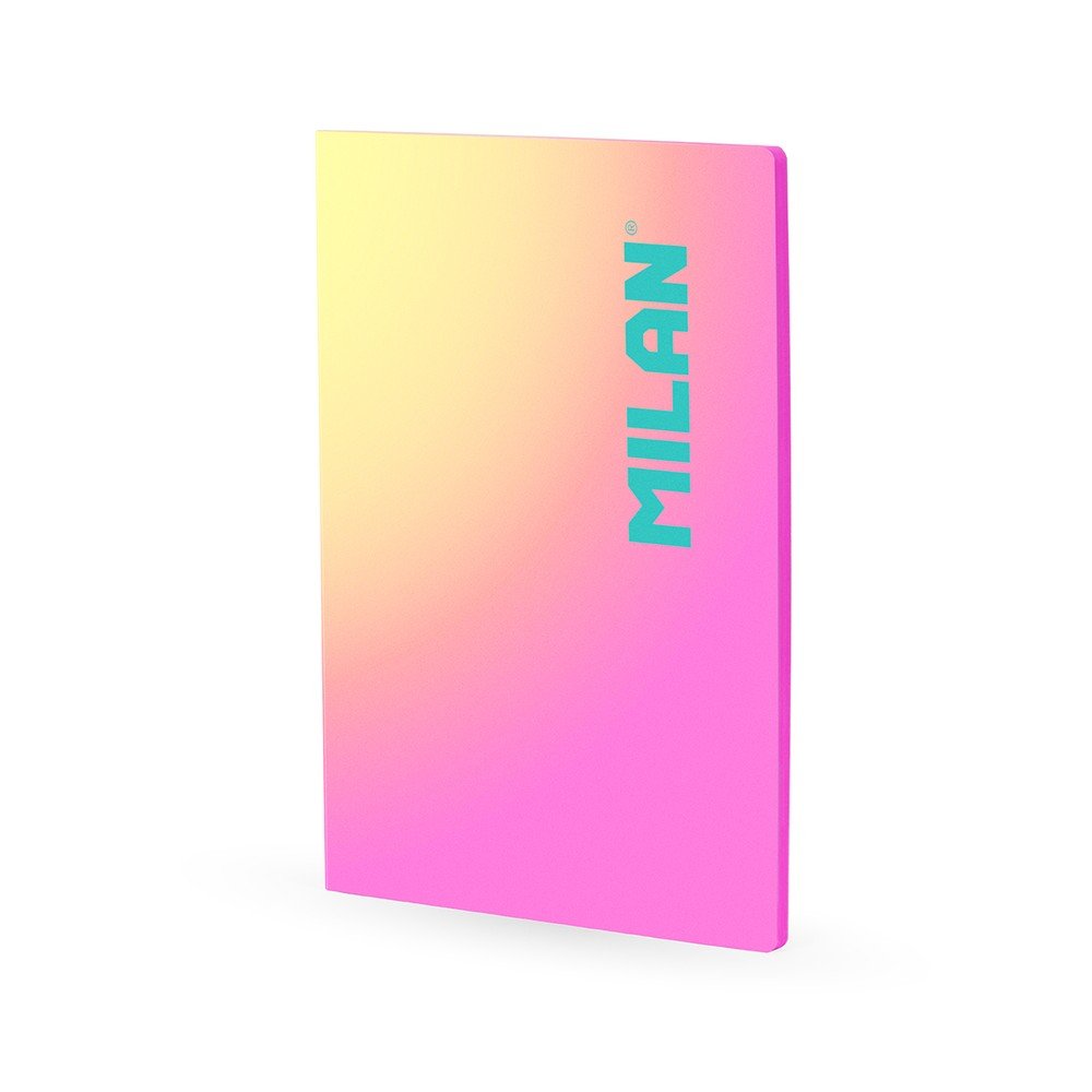 Libreta A4 Encolada Horizontal 48H Sunset Rosa Milan Imagen principal del producto