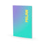 Libreta A4 Encolada Cuadros 5x5 48H Sunset Turquesa Milan