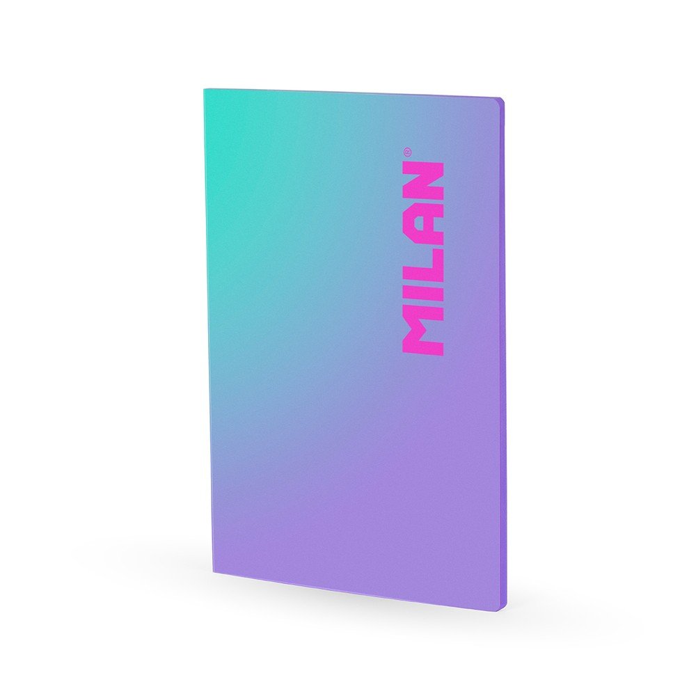 Libreta A4 Encolada Horizontal 48H Sunset Lila Milan Imagen principal del producto