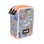 Plumier 3 Pisos con Contenido Serie Especial Sports