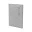 Libreta A4 rayada Milan Diseño Shadow gris