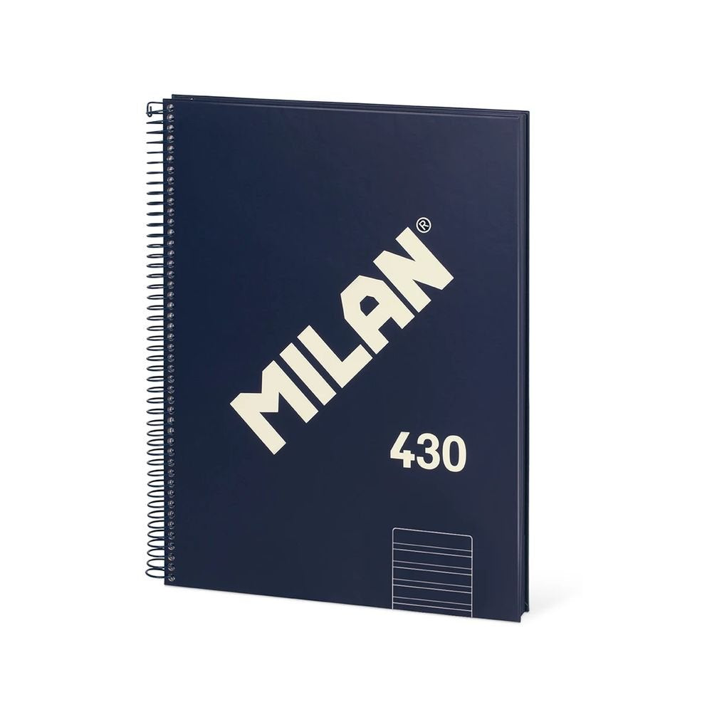 Cuaderno A4 Doble Rayado 35mm 80H 95g 430 Since 1918 Azul Milan Diseño Imagen principal del producto
