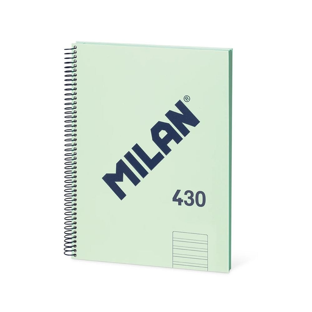 Cuaderno A4 Doble Rayado 35mm 80H 95g 430 Since 1918 Verde Milan Diseño Imagen principal del producto