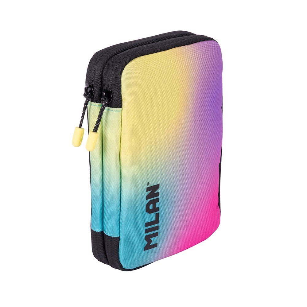 Plumier 2 pisos Sunset Negro - Milan Diseño