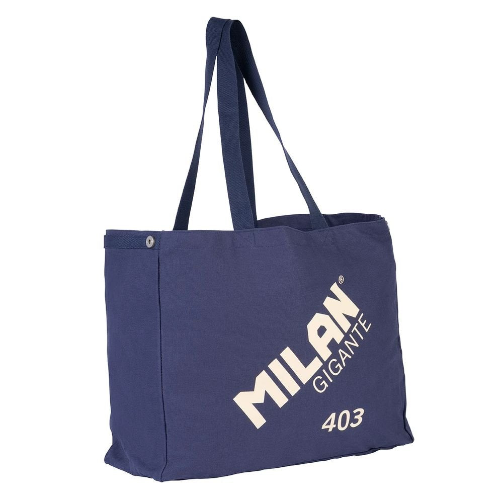 Bolso Grande Milan Gigante 403 Since 1918 Azul Marino Milan Diseño