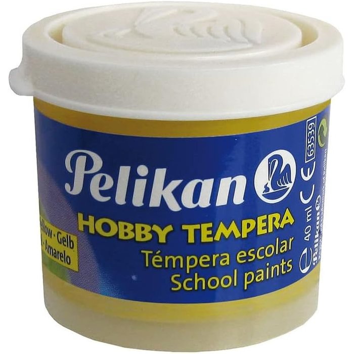 TEMPERA PELIKAN 40ML AMARILLO | 6 UNIDADES | (PELIKAN, S,A,)