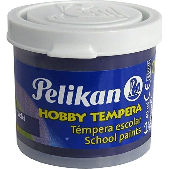 C/6 Botes Tempera Pelikan 40ml Violeta N°109 Imagen principal del producto