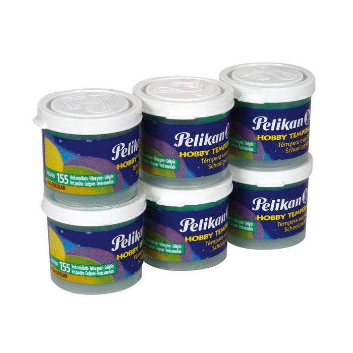 TEMPERA PELIKAN 40ML VERDE | 6 UNIDADES | (PELIKAN, S,A,)