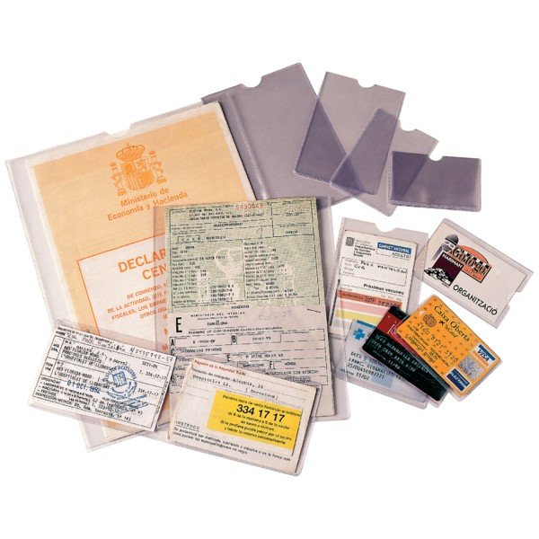 Portacarnet PVC 80x122 Essetite para tarjetas y identificaciones