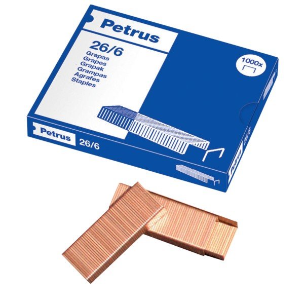 GRAPAS PETRUS 26/6 | 20 UNIDADES | (PETRUS) Imagen principal del producto