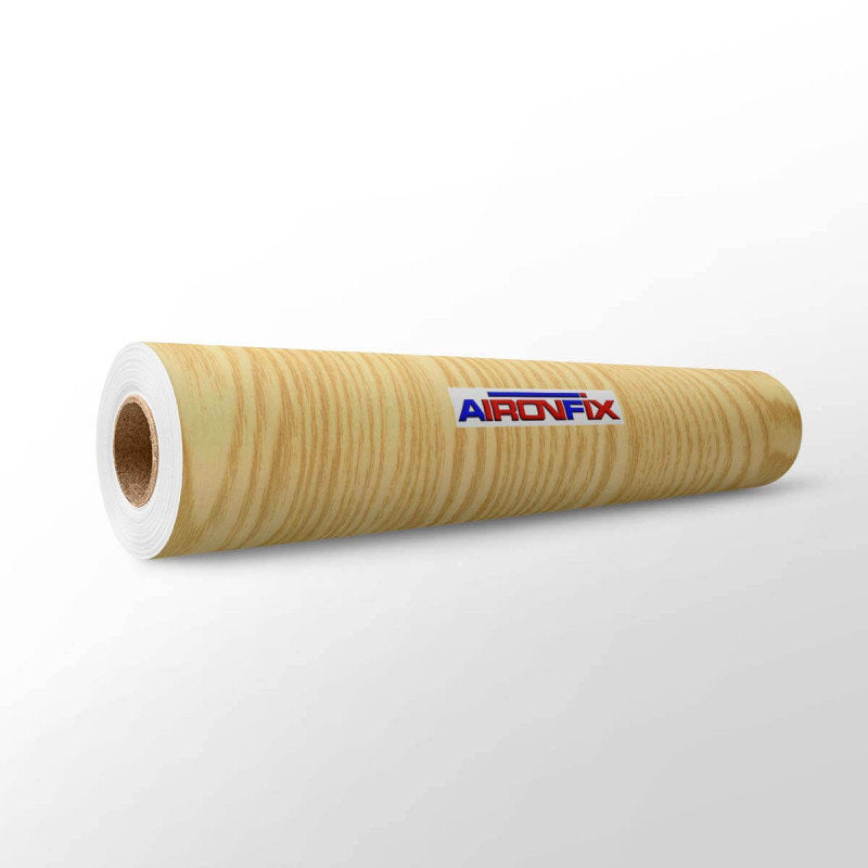 Rollo Airon Fix 0,45 x 2 m Madera Abeto Claro Marca Airon Fix