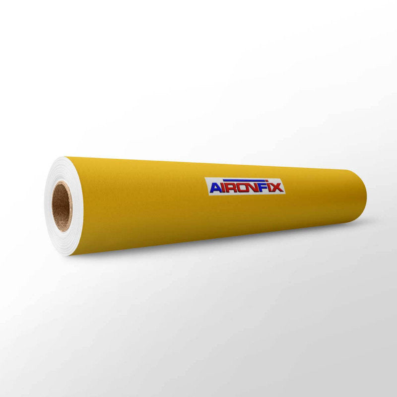 Rollo Airon Fix 0,45 x 2 m Mate Amarillo Marca Airon Fix