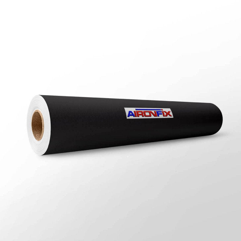 Rollo Airon Fix 0,45 x 2 m Mate Negro Marca Airon Fix Imagen principal del producto