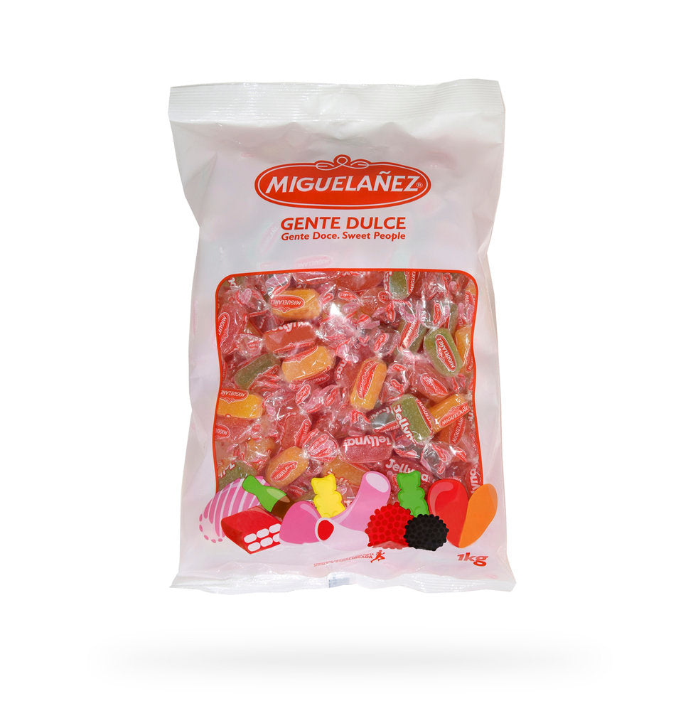 Bolsa Jellynas 165 Uds Surtidas 1 kg Miguelañez