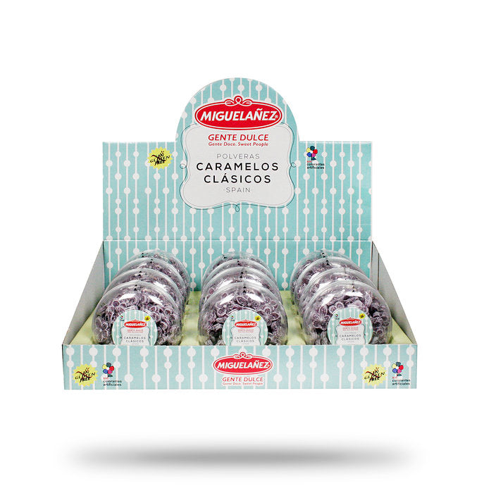 Caramelos Polvera 80 g Violeta Miguelañaez