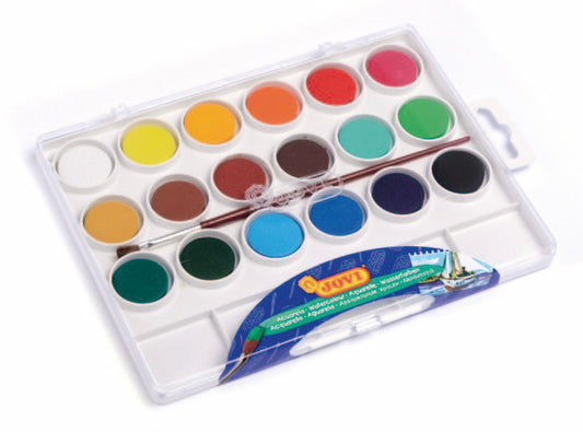 ACUARELA JOVI 18 COLORES | 1 UNIDADES | (JOVI)