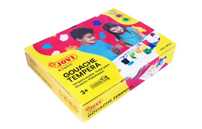 TEMPERA JOVI 512 12 COLORES SURTIDOS | 1 UNIDADES | (JOVI) Imagen principal del producto