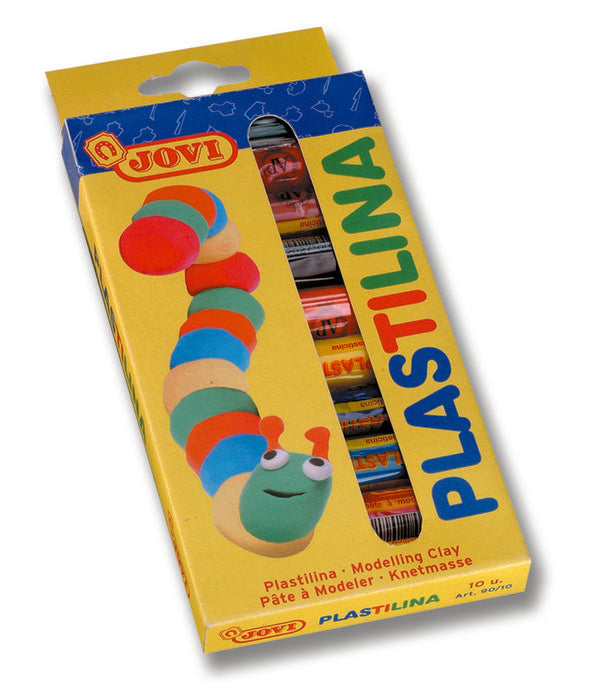 PLASTILINA JOVI 90 C/10 COLORES SURTIDOS | 1 UNIDADES | (JOVI) Imagen principal del producto