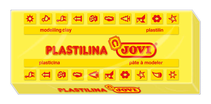 PLASTILINA JOVI 71 AMARILLO CLARO | 15 UNIDADES | (JOVI)