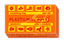 C/30 Tacos Plastilina Jovi 70 Pequeña 50G. Naranja