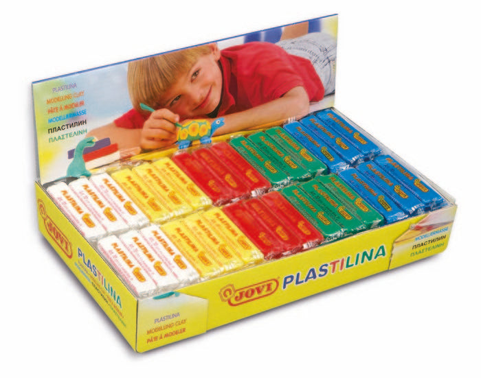 PLASTILINA JOVI 70 50G COLORES BASICOS | 30 UNIDADES | (JOVI)