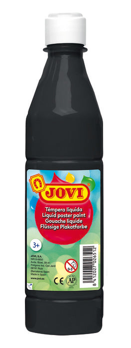 TEMPERA LIQUIDA JOVI 506 500CC NEGRO | 1 UNIDADES | (JOVI) Imagen principal del producto