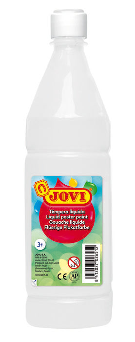 TEMPERA LIQUIDA JOVI 511 1000CC BLANCO | 1 UNIDADES | (JOVI) Imagen principal del producto