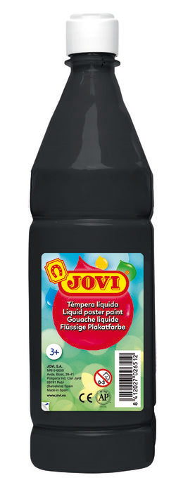 TEMPERA LIQUIDA JOVI 511 1000CC NEGRO | 1 UNIDADES | (JOVI) Imagen principal del producto