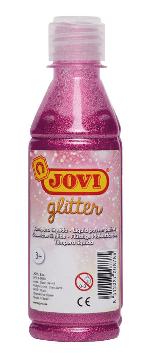 GLITTER TEMPERA JOVI 250 ML ROSA | 1 UNIDADES | (JOVI) Imagen principal del producto