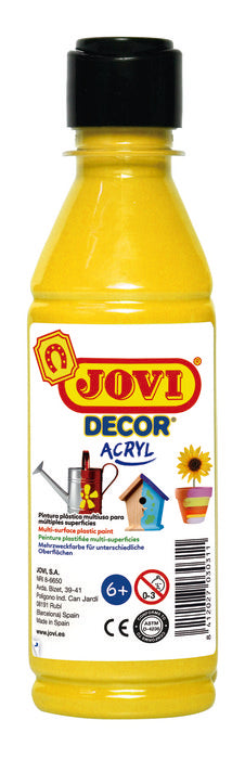 Pintura Jovidecor Amarillo 250 ml JOVI