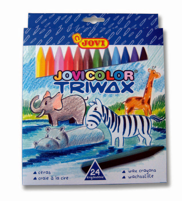Cera Jovicolor 973 Triwax 24 Colores Surtidos