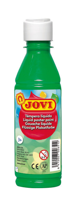 TEMPERA LIQUIDA JOVI 250 ML VERDE MEDIO | 1 UNIDADES | (JOVI) Imagen principal del producto