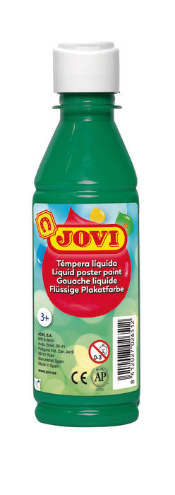 Tempera líquida Jovi Verde Oscuro 250 ml