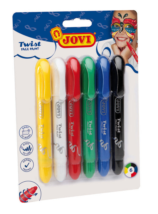 MAQUILLAJE JOVI TWIST BLISTER 6 COLORES SURTIDOS | 1 UNIDADES | (JOVI)