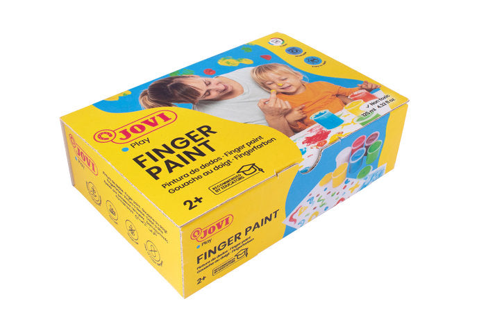 Pintura de Dedos Jovi 560/s 125 ml Pack 6 Colores Surtidos Imagen principal del producto