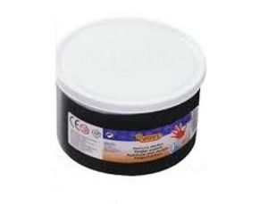 Pintura Dedos Negro Jovi 500 ml para manualidades y clases