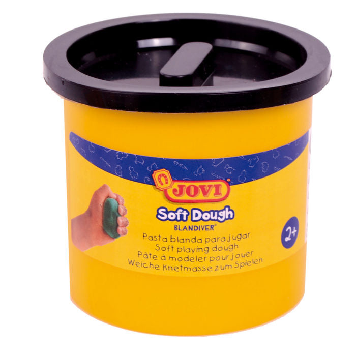 Pack 5 botes blandiver soft dough 110 g negro Jovi
