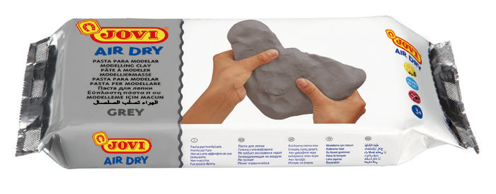 Pasta Modelar Jovi Air Dry Endurecible 500 g Gris Imagen principal del producto