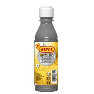 GLITTER TEMPERA JOVI 250 ML PLATA METALICO | 1 UNIDADES | (JOVI) Imagen principal del producto