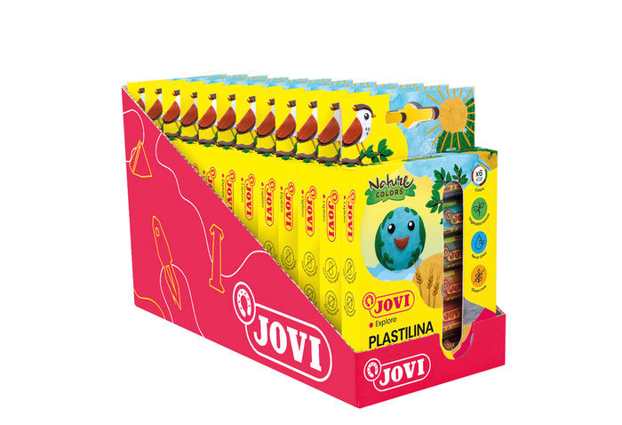 Estuche 6 Barras Plastilina Jovi 15G. Colores Nature Imagen principal del producto