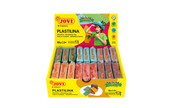 Plastilina Jovi 70 6 Colores Nature