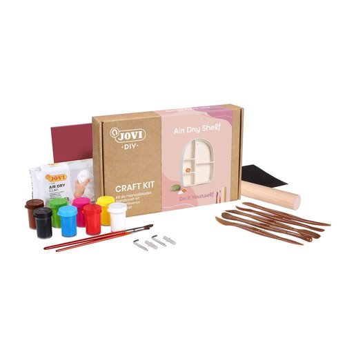 Kit de manualidades con pasta modelar air dry Jovi