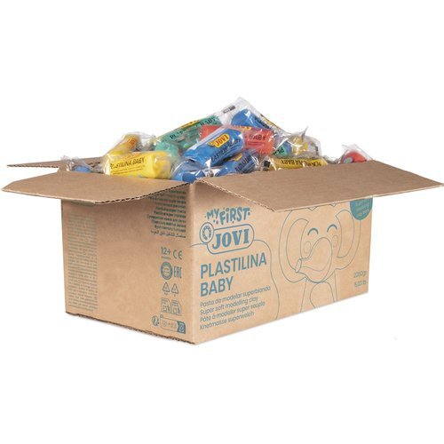 PLASTILINA JOVI MY FIRST BABY SCHOOLPACK 60 UNI | 1 UNIDADES | (JOVI) Imagen principal del producto